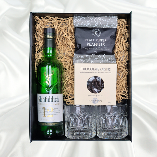 Glenfiddich single malt whisky|Settlement Gift Hampers|Whisky Gift Hampers|Gentlemen Gifts|Gift for Gentlemen|Housewarming Gift Hampers|Real Estate Gifts|Corporate Gift Hampers|Gift Hampers Australia