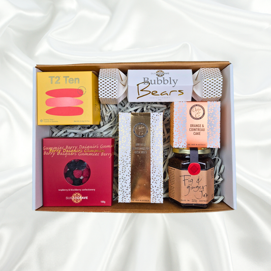 tea gift hamper|sweets hamper|tea hamper|settlement gift hamper|real estate gifts|employee gifts|corporate gift hampers|birthday gifts|self-care gifts|take care gifts|get well soon gifts|gift hampers australia